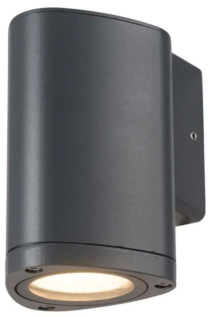 LED HP WALL LUMINAIRE 3W 150LM 50° 230V AC 3.000K DARK GREY CRI80 IP54 30.000HRS ACA LG2981G