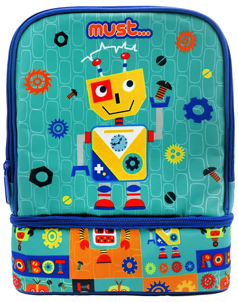 Ισοθερμική Τσάντα Φαγητού (22x16x28) Must Robot 585773