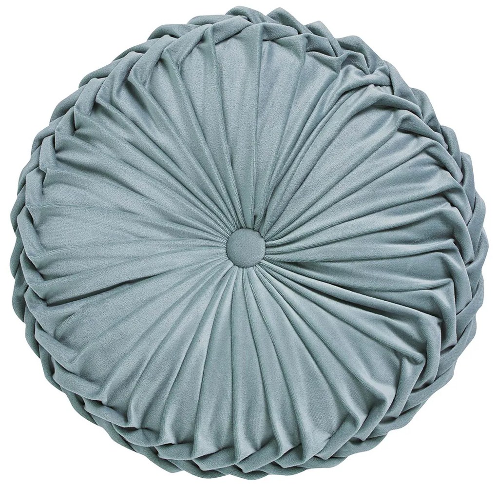 Βελουτέ Διακοσμητικό Μαξιλάρι (Φ40) Das Home Cushions 0248 Ciel