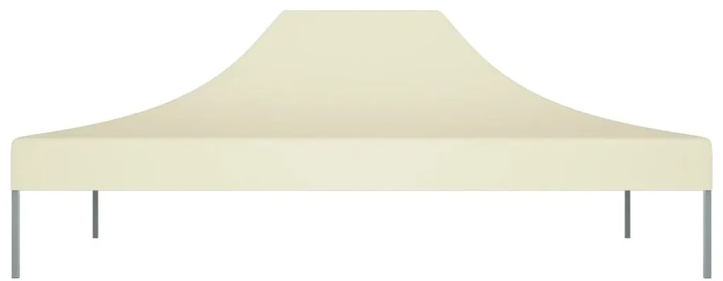 vidaXL Κάλυμμα Τέντας Εκδηλώσεων Κρεμ 4 x 3 μ. 270 γρ/μ²