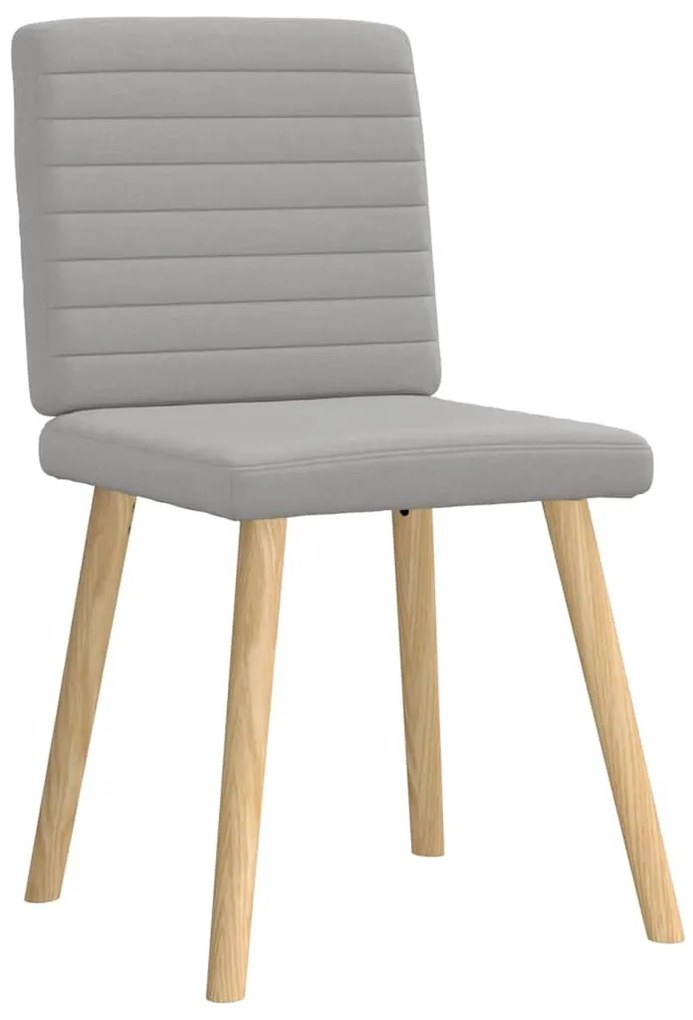 vidaXL Καρέκλες τραπεζαρίας 6 τεμ Cloud Grey Fabric