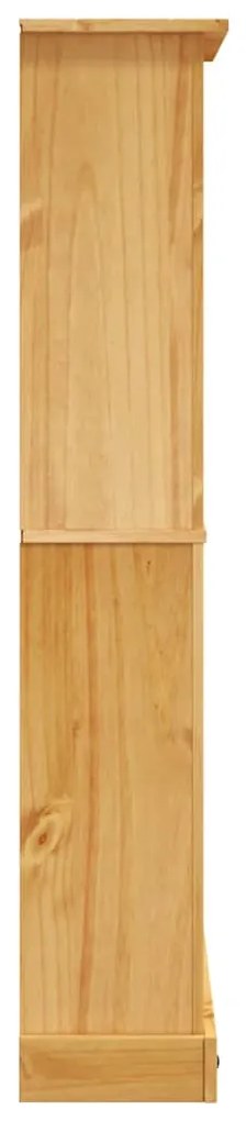 243743 vidaXL Βιβλιοθήκη 4 επιπέδων Μεξικ. Στιλ Corona 80x29x150 εκ.