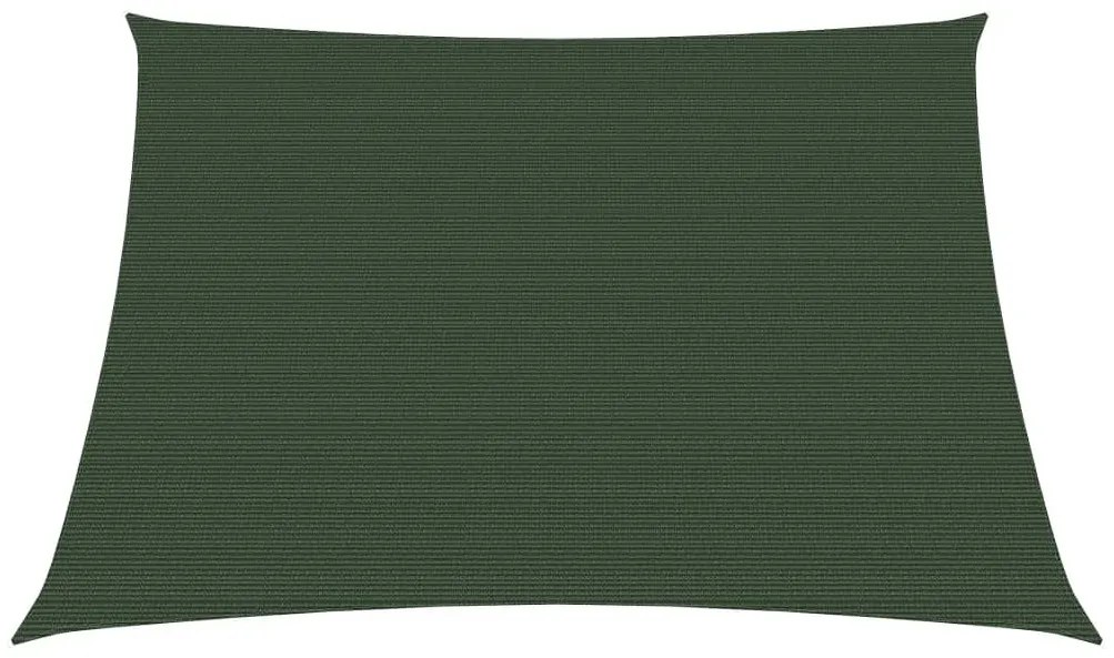 Πανί Σκίασης Σκούρο Πράσινο 3/4 x 2 μ. από HDPE 160 γρ./μ² - Πράσινο