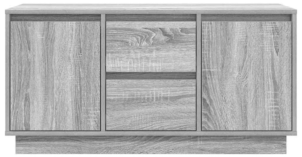 Έπιπλο Τηλεόρασης με LED Γκρι Sonoma 100x41x50 εκ. - Γκρι