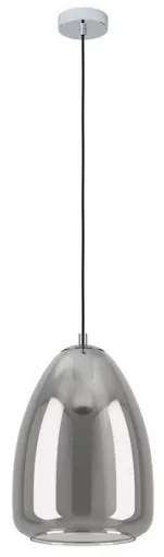 Κρεμαστό Φωτιστικό Οροφής IP20 E27 40W Φ30CM ALOBRASE Χρώμιο 98614 Eglo-98614-Χρώμιο 98614
