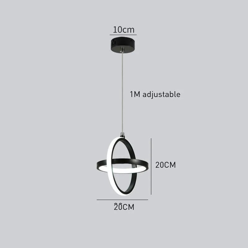 SE LED 20 VETA BLACK PENDANT 24W 3CCT 3 YEARS WARRANTY