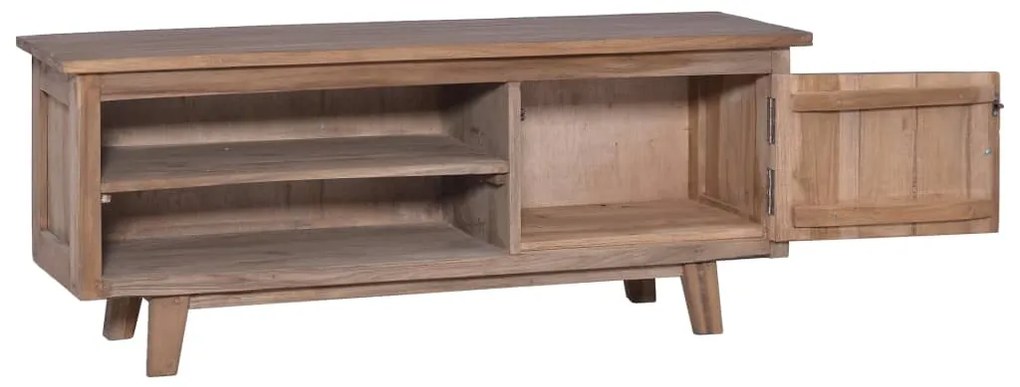 vidaXL Έπιπλο Τηλεόρασης 100 x 30 x 40 εκ. από Μασίφ Ξύλο Teak