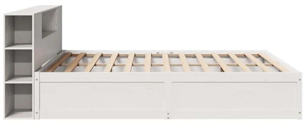 vidaXL Σκελετός Κρεβ. Χωρίς Στρώμα Λευκό 180x200 εκ Μασίφ Πεύκο