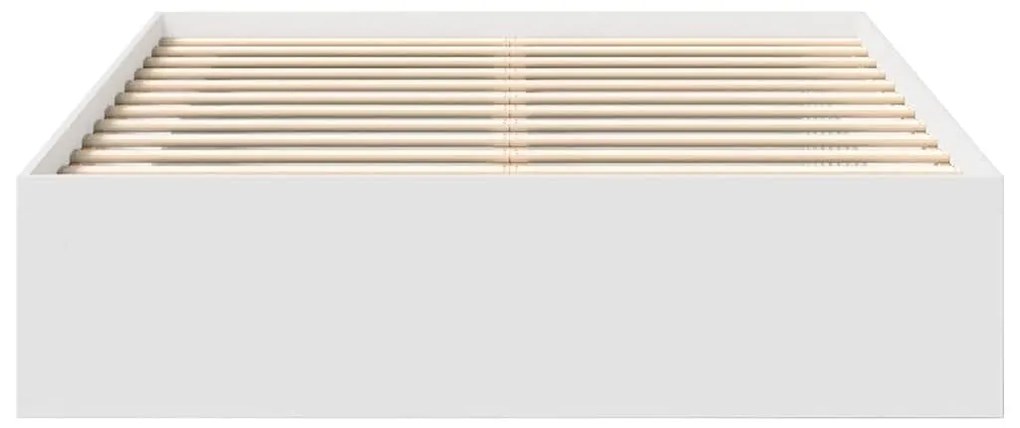 vidaXL Πλαίσιο Κρεβατιού Λευκό 140 x 200 εκ.