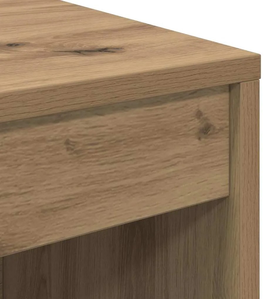 vidaXL Γραφείο artisan δρυς 100 x 40 x 76 εκ. Επεξεργασμένο ξύλο
