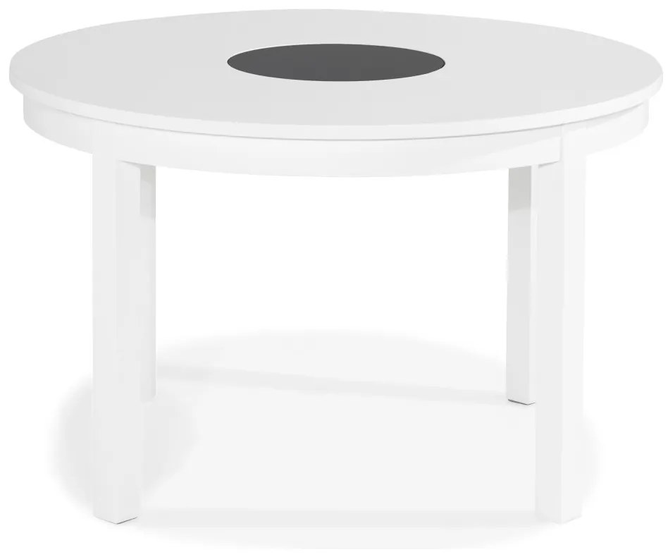 Τραπέζι Riverton 388, Άσπρο, 75cm, Ινοσανίδες μέσης πυκνότητας