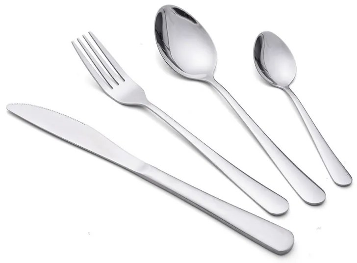 Σετ 24 μαχαιροπήρουνων Luigi Ferrero Prima FR-2402, Ανοξείδωτο, Ασημί