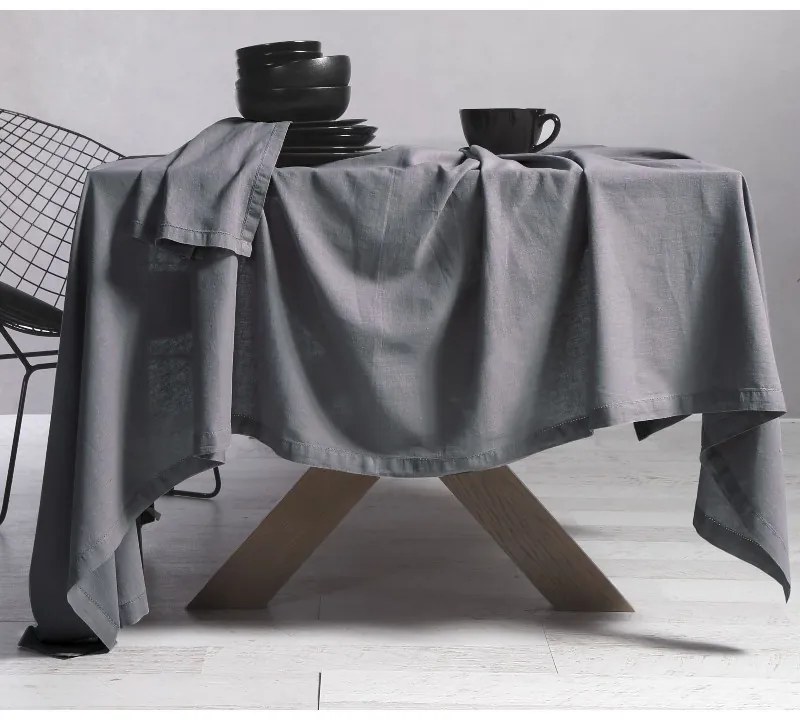 ΤΡΑΠΕΖΟΜΑΝΤΗΛΟ ΒΑΜΒ-ΛΙΝΟ COTTON-LINEN 150X300 - 150Χ300 - GREY 5205495425849