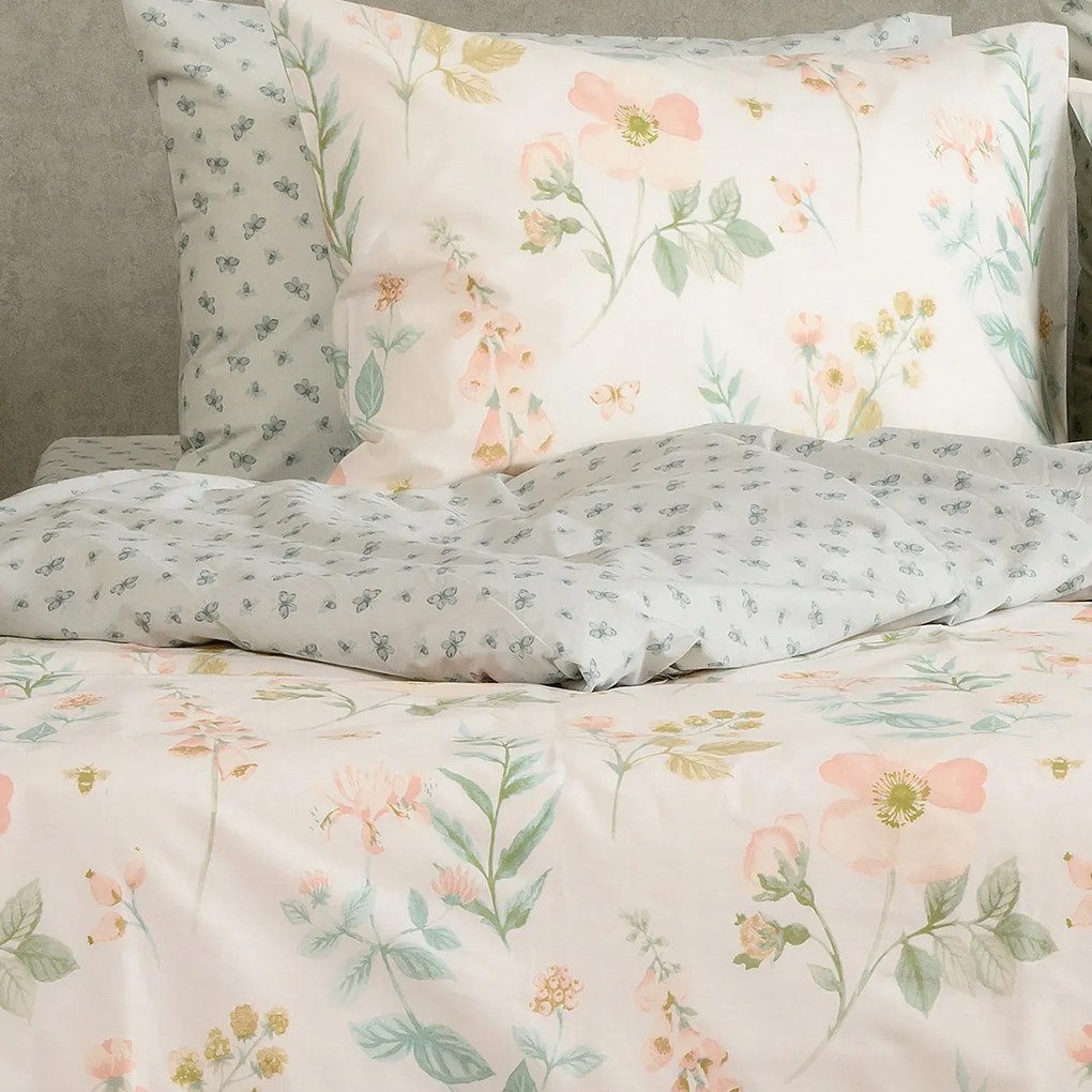 ΣΕΤ ΣΕΝΤΟΝΙΑ ΥΠΕΡΔΙΠΛΑ (Λ) DOLORES PASTEL CASUAL LINE (160Χ200+32) - MELINEN