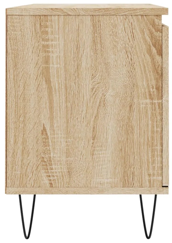 vidaXL Έπιπλο Τηλεόρασης Sonoma Δρυς 104 x 35 x 50 εκ. Επεξεργ. Ξύλο
