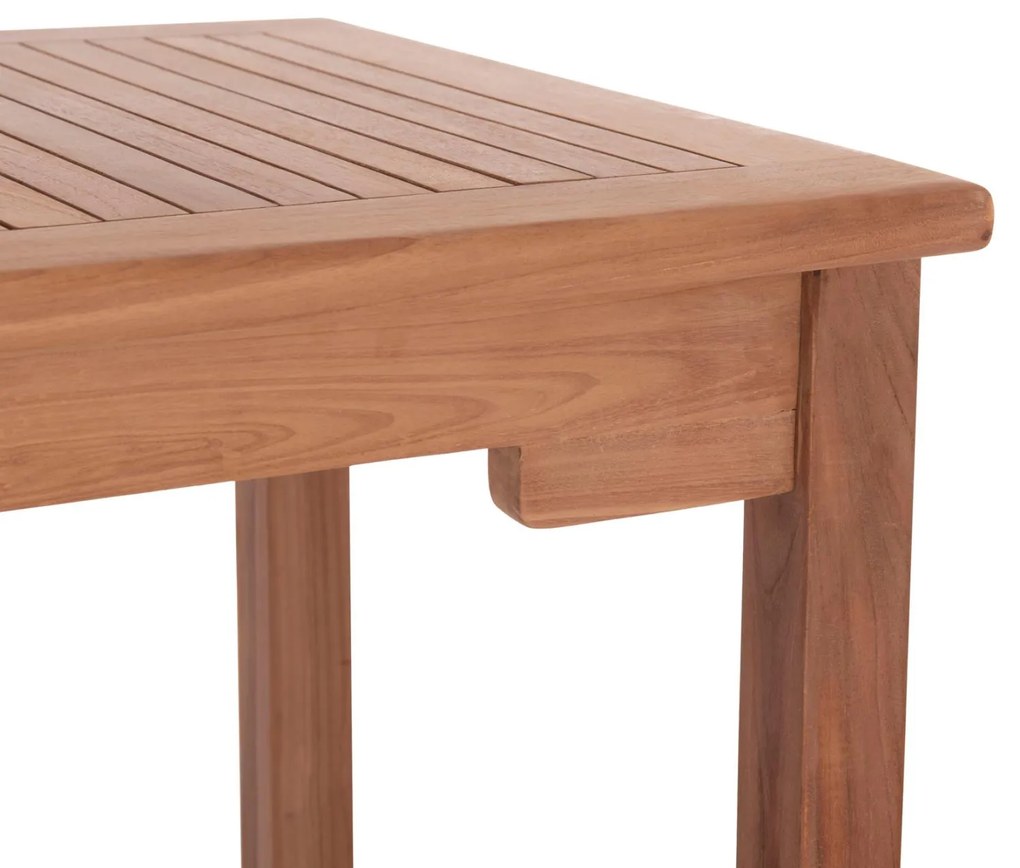 Τραπέζι Μπάρ CRANSTON C18111 Ξύλο ΤΕΑΚ Φυσικό 120x60x105Υ εκ. 120x60x105 εκ.