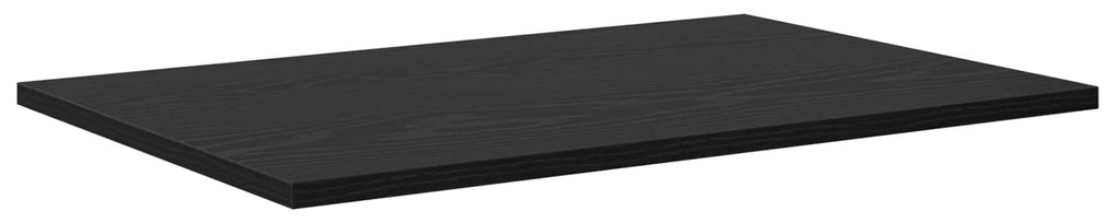 vidaXL Δίσκος Βιβλιοθήκης 4 pcs Μαύρο 100 x 40 x 1.5 εκ. Μοριοσανίδα