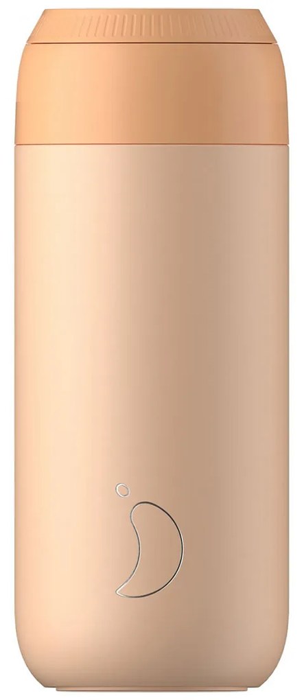 Ποτήρι Θερμός 500ml Chilly's Series 2 Cup Peach Orange