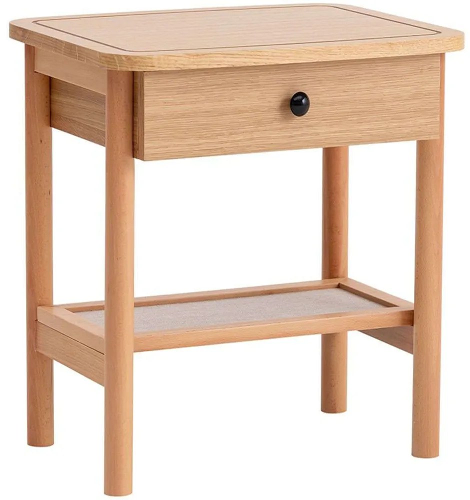 Κομοδίνο Daisy 141HWR1106 55x45x55cm Natural