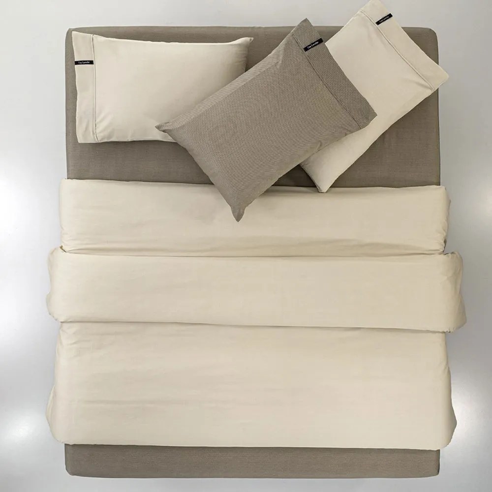 Σεντόνι Minimal Natural Guy Laroche Ημίδιπλο 180x270cm 100% Βαμβακοσατέν