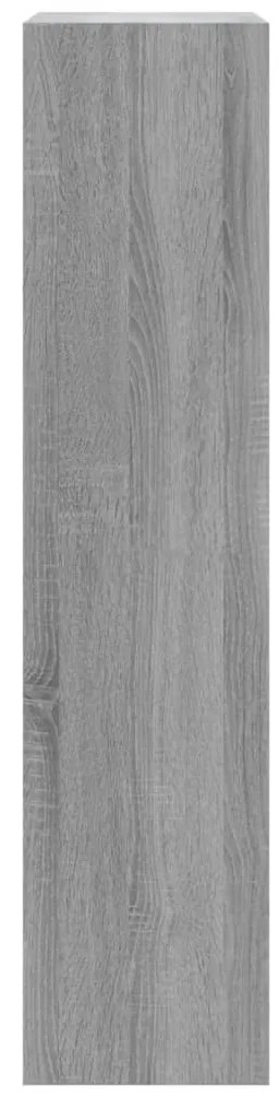 vidaXL Παπουτσοθήκη Γκρι Sonoma 63x24x103 εκ. από Επεξεργασμένο Ξύλο
