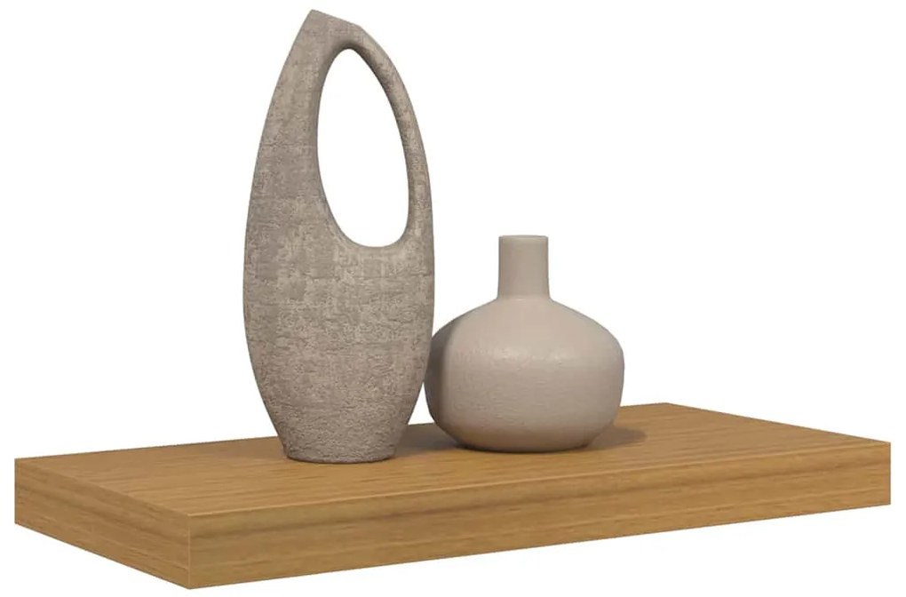 vidaXL Ράφι Τοίχου Επιτοίχιο Μπεζ 50 x 23 x 4 εκ. Επεξεργασμένο ξύλο