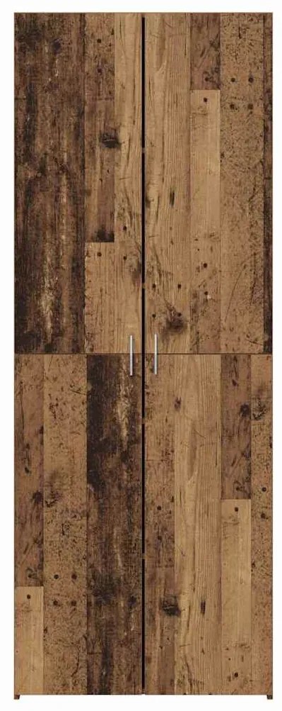 vidaXL Highboard Παλαιό ξύλο 70 x 42.5 x 185 εκ Επεξεργασμένο ξύλο