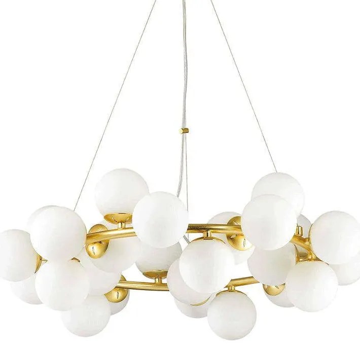 Φωτιστικό Οροφής Dna 208398 70,5x28,5/237,5cm 25xG9 15W White Ideal Lux