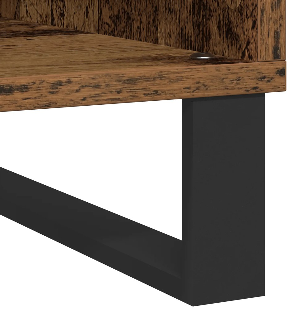 vidaXL Ντουλάπα Δίσκων Artisan Oak 84,5x38x89 εκ. Επεξεργασμένο Ξύλο