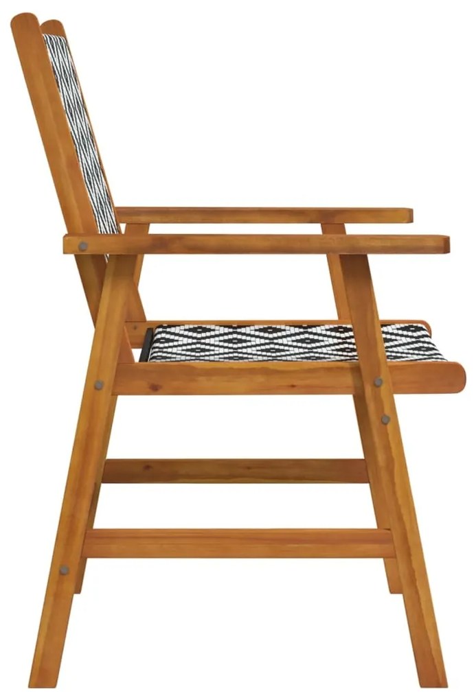 vidaXL Καρέκλες Κήπου 2 τεμ. από Μασίφ Ξύλο Ακακίας