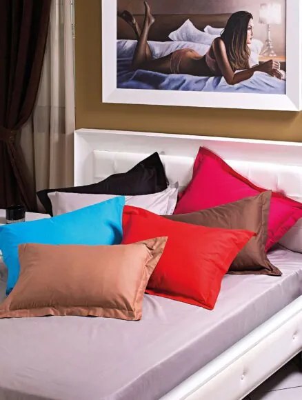 Beauty Home Σεντόνι μονό με λάστιχο Art 1380 σε 6 χρώματα  100x200+28  Καφέ