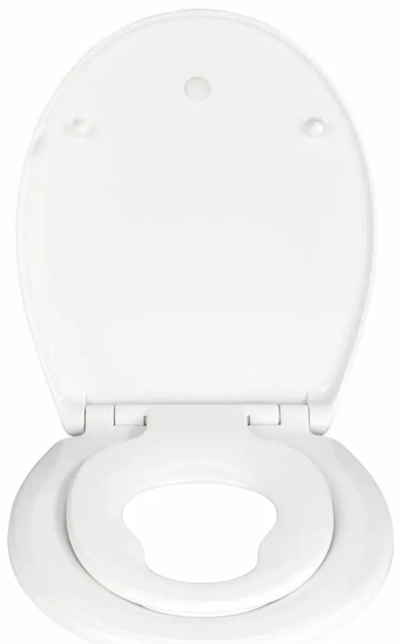 Καπάκι Λεκάνης 2 Σε 1 (41.5x37.5) Wenko Delos White 22973100