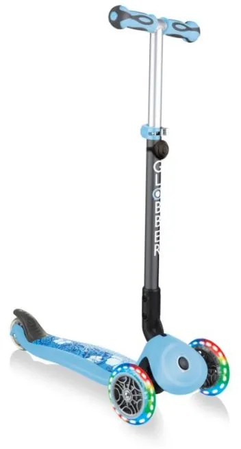 Globber Scooter Go-Up Deluxe Fantasy Lights Pastel Blue