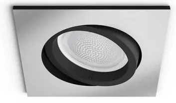 Έξυπνο Χωνευτό Σποτ Led GU10 5,7W RGBW Hue Centura Philips Hue-929003047601-Inox 929003047601