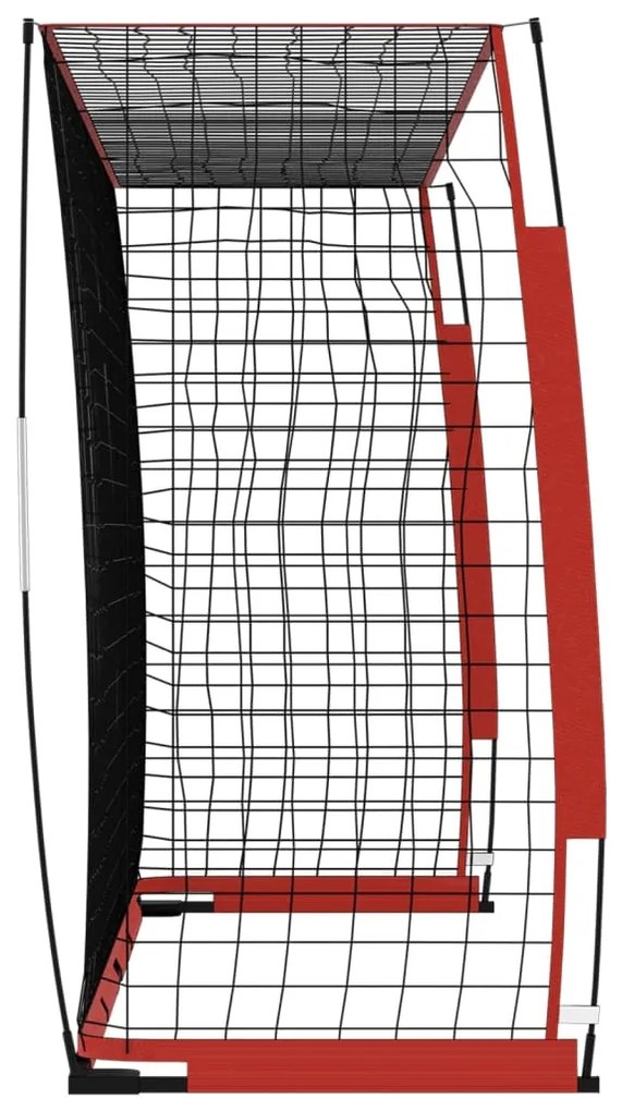 vidaXL Τέρμα Ποδοσφαίρου 366,5 x 91 x 183 εκ. Ατσάλινο