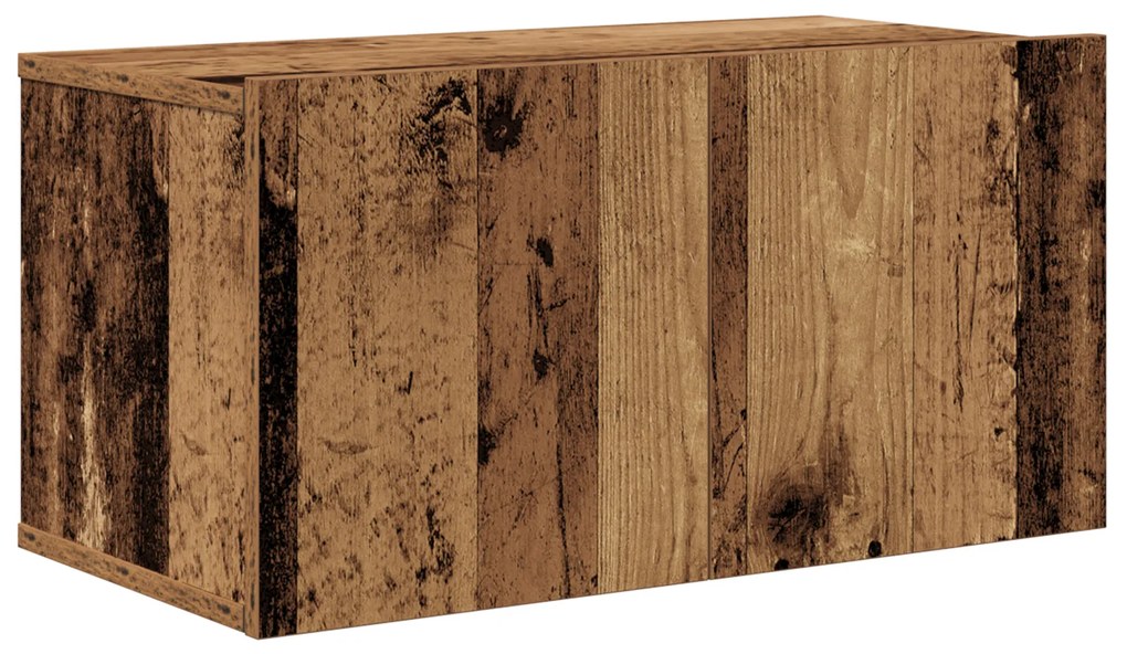 vidaXL Σετ επίπλου τηλεόρασης 8 pcs Παλαιό ξύλο 30.5 x 30 x 90 cm