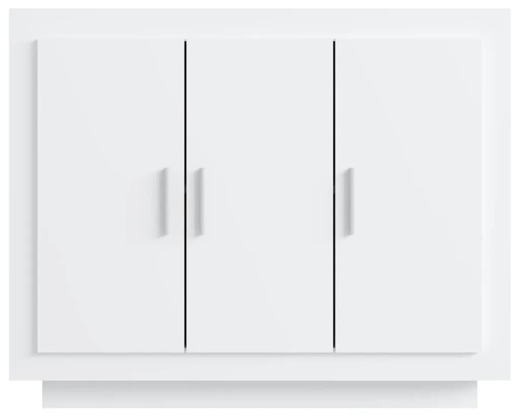 Ντουλάπι Λευκό 92x35x75 εκ. από Επεξεργασμένο Ξύλο - Λευκό