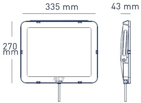 Προβολέας Φωτιστικό Τοίχου Led Γκρι Orlando150G Bot Lighting-ORLANDO150G-Γκρι ORLANDO150G