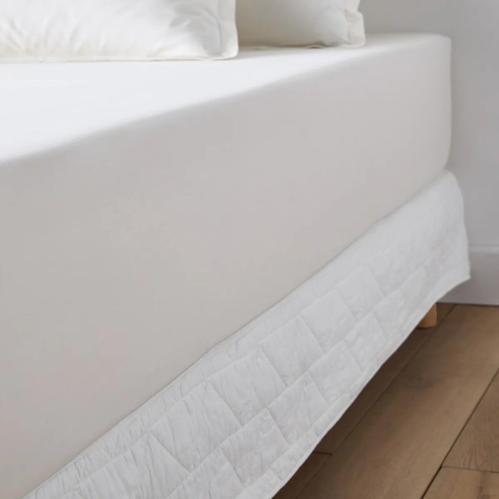 Καπιτονέ κάλυμμα βάσης κρεβατιού, Zig-Zag