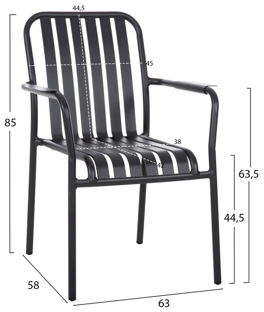 ΠΟΛΥΘΡΟΝΑ ΑΛΟΥΜΙΝΙΟΥ RACHEL HM6088.10 ΑΝΘΡΑΚΙ 63x58x85Υεκ. - 0610520 - HM6088.10