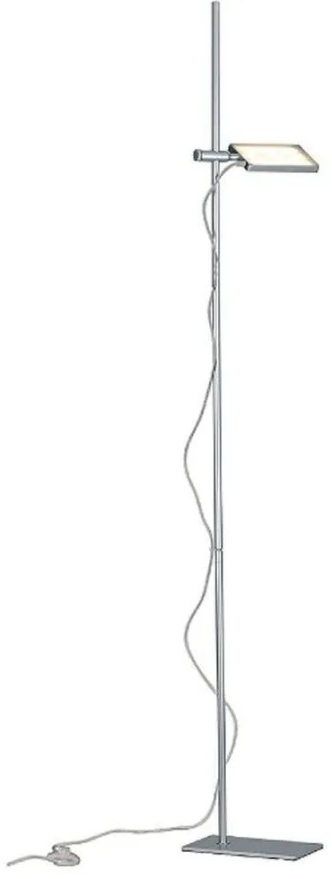 Φωτιστικό Δαπέδου Book LED-BOOK-PT-GR 17W Led 25x182cm Grey Luce Ambiente Design Aluminium