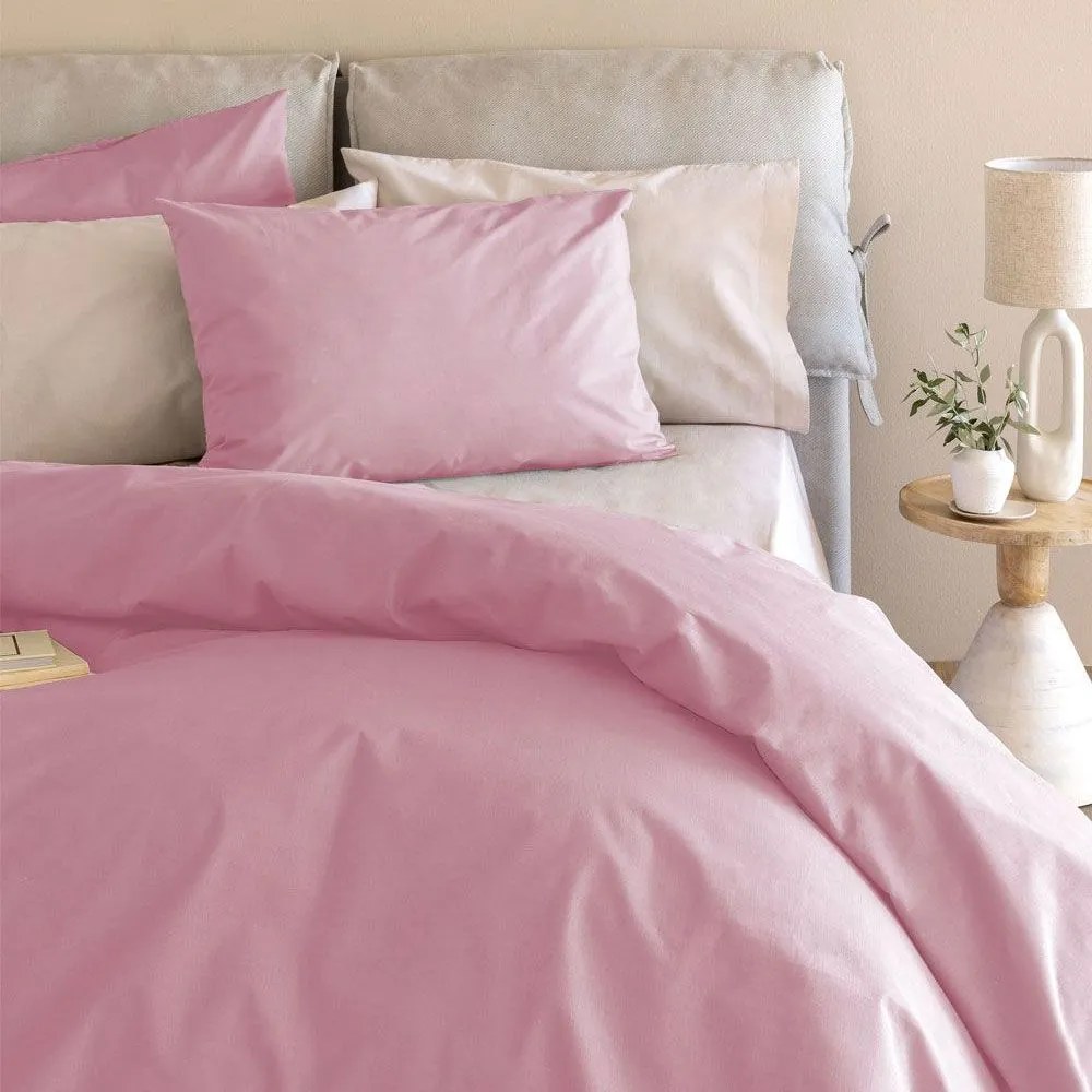 Σεντόνια Etoile/2 Με Λάστιχο (Σετ 3τμχ) Pink Palamaiki Μονό 110x232cm 100% Cotton