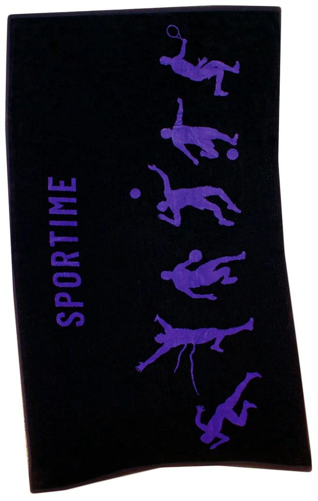 Πετσέτα Γυμναστηρίου (90x160) Sb Home Sport Time Lilac