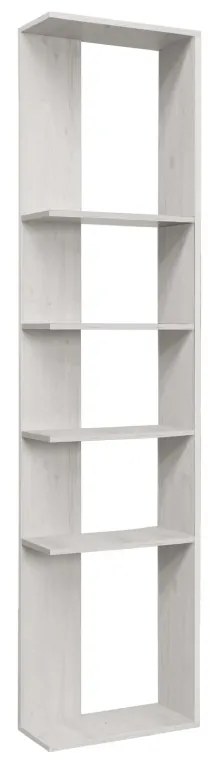 MATIS Πλαϊνή ραφιέρα για ντουλάπα NUMERO άσπρος δρυς 22x50x217,5 MATIS581054