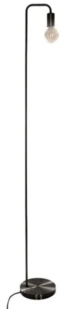 Φωτιστικό δαπέδου Keli E27 40W μαύρο Φ20x150εκ 199-000535 Pakoworld-199-000535-Μαύρο 199-000535