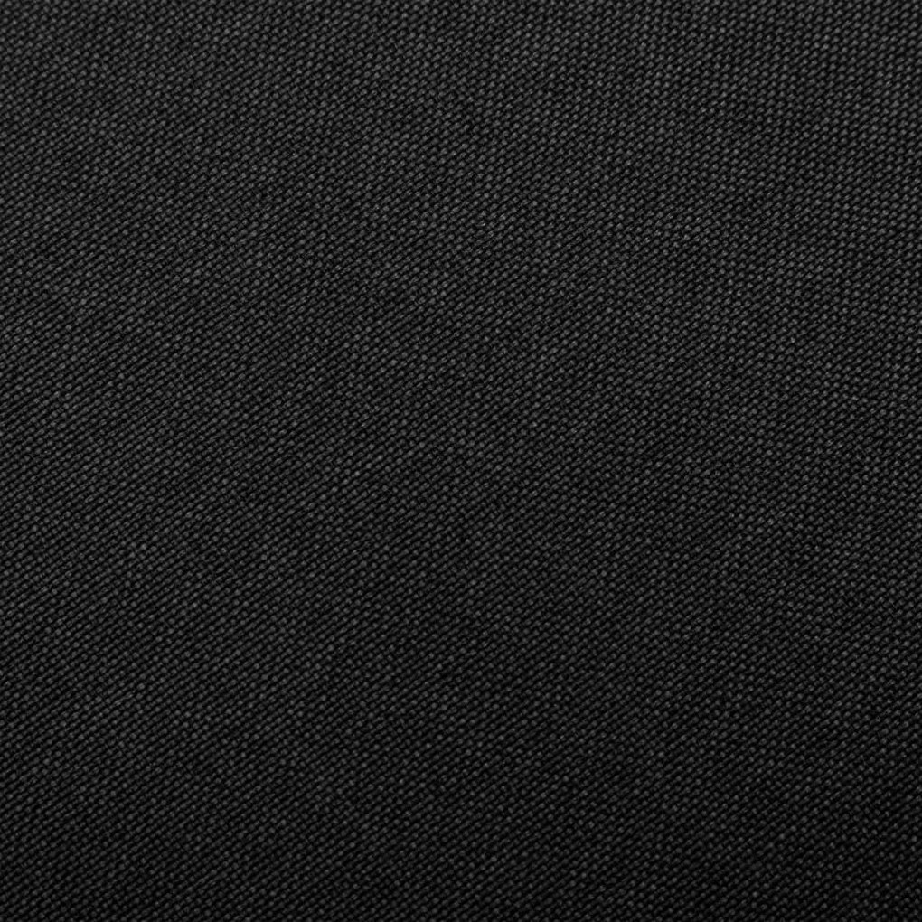 vidaXL Κουνιστή Πολυθρόνα Μαύρη Υφασμάτινη