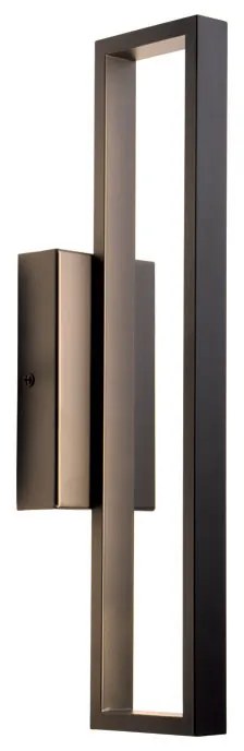 Απλίκα Τοίχου LED Aca Aelia PN30LEDW40BK Black Matt