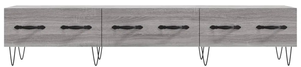 vidaXL Έπιπλο Τηλεόρασης Γκρι Sonoma 150 x 36 x 30 εκ. Επεξεργ. Ξύλο