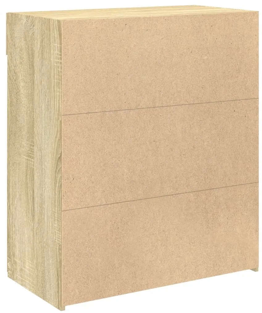 vidaXL Ντουλάπι Sonoma Δρυς 80x42,5x93 εκ. από Επεξεργασμένο Ξύλο