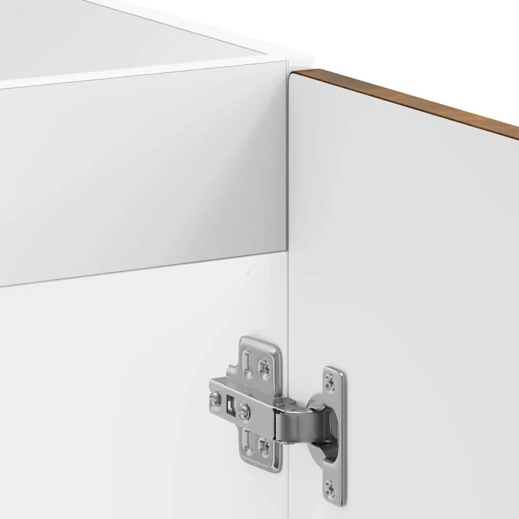 vidaXL Ντουλάπα Κουζίνας με αποθήκευση 2 pcs Καφέ 80 x 46 x 81.5 εκ